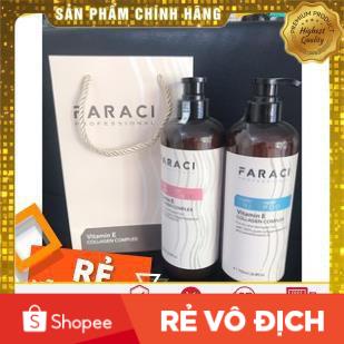 [ CHÍNH HÃNG CTY Siêu Thơm ] Gội Xả Faraci Siêu Mềm Mượt 750ml X 2 Siêu Thơm