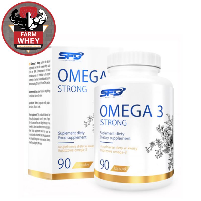 SFD OMEGA3 STRONG - DẦU CÁ HÀM LƯỢNG CAO ,HỖ TRỢ SÁNG MẮT, ĐẸP DA, NGỪA MỤN, VIÊM SƯNG
