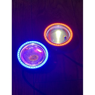 Đèn Led U7 Mắt Cú Đỏ Và Xanh