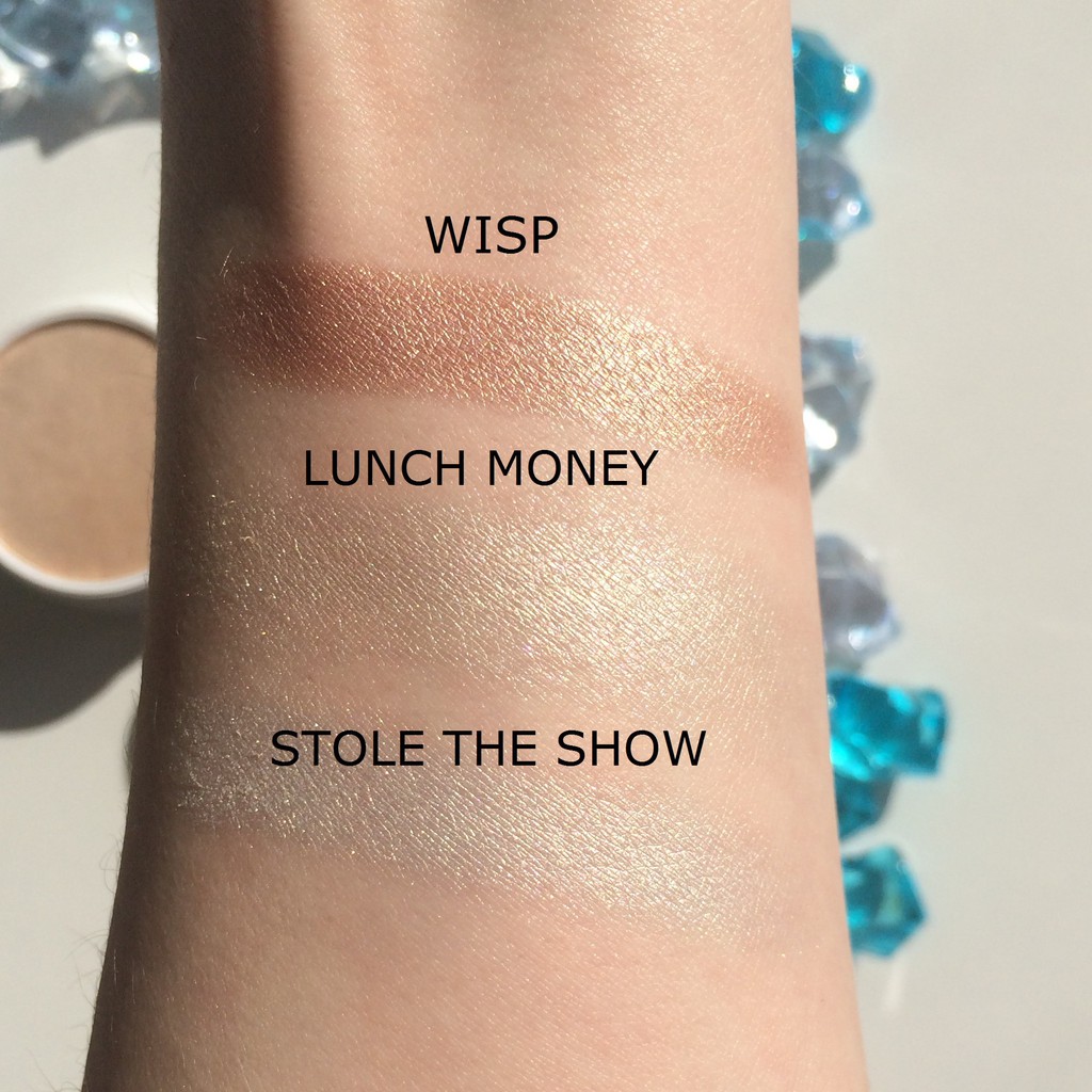 Bắt sáng Colourpop màu over the moon, FLEXITARIAN, lunch money, stole the show, Manifest...