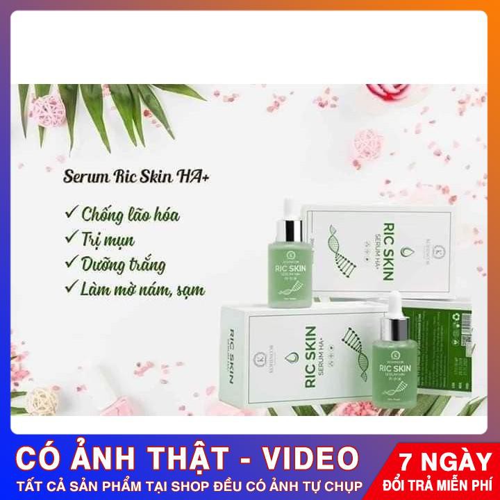 [CHINH HANG]  [Ảnh thật]SERUM RIC SKIN LOẠI BỎ MUN, NÁM, TÀN NHAN, DƯỠNG TRẮNG DA | BigBuy360 - bigbuy360.vn