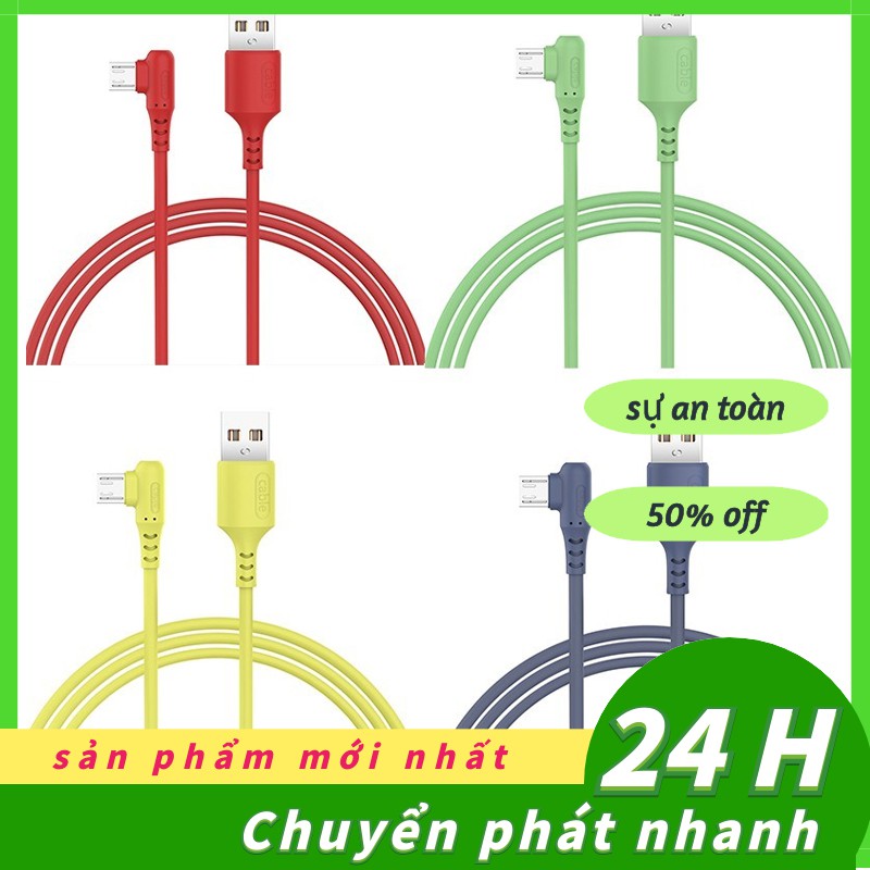Cáp sạc Micro USB 3A cho Xiaomi Redmi 4X Samsung J7 chất lượng cao