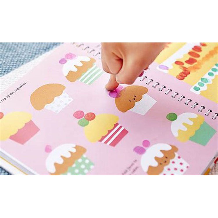 Vẽ vân tay/con dấu với nhiều chủ đề - Fingerprint Activities/Rubber stamp Activities