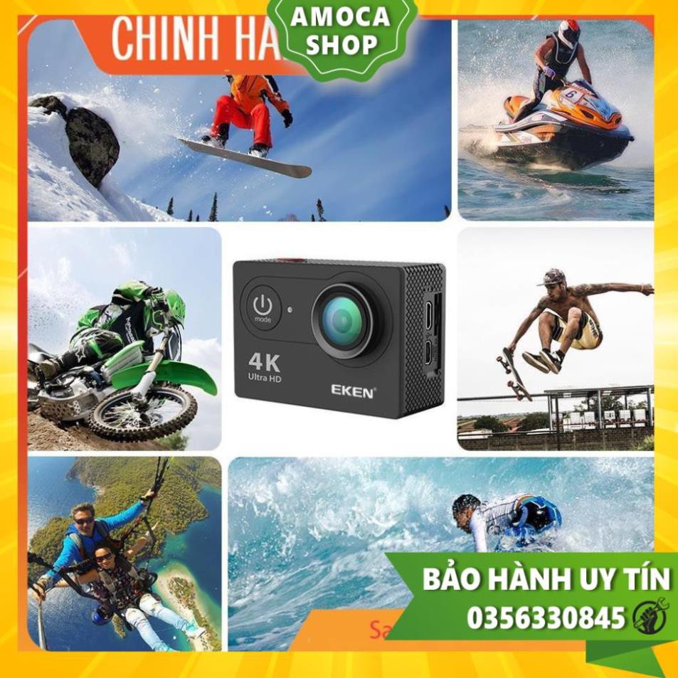 [ TRỢ SHIP] Camera Hành Trình 4K Ultra HD Wifi Kết Nối Với Điện Thoại Live Stream Eken H9R [ CÓ VIDEO]