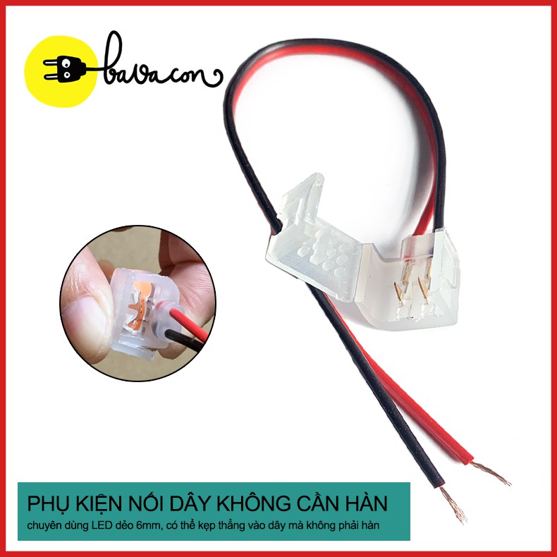 Phụ kiện kẹp , nối dây điện LED không cần hàn | BigBuy360 - bigbuy360.vn