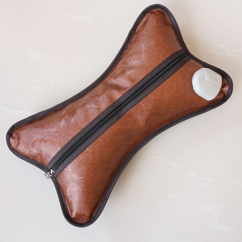 Gối đá nhiệt nóng hồng ngoại giúp ngủ ngon, giảm đau đầu vai gáy