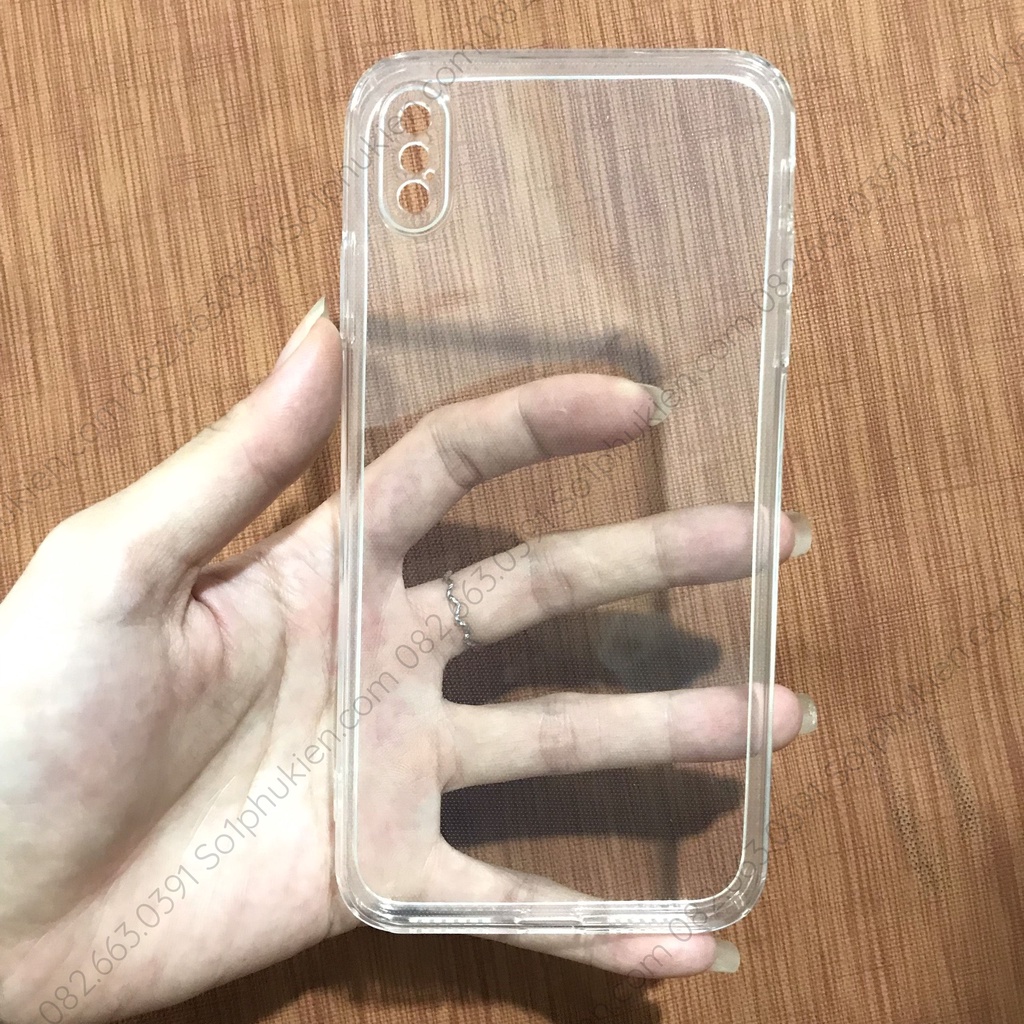 Ốp lưng Iphone XR / X / Xs / Xs max dẻo trong cao cấp, có bảo vệ cam bảo vệ máy bền đẹp