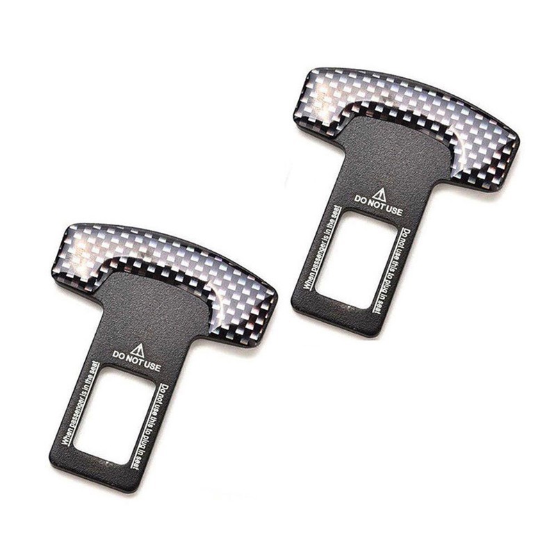 1 cặp khóa dây an toàn bằng sợi carbon cho xe hơi