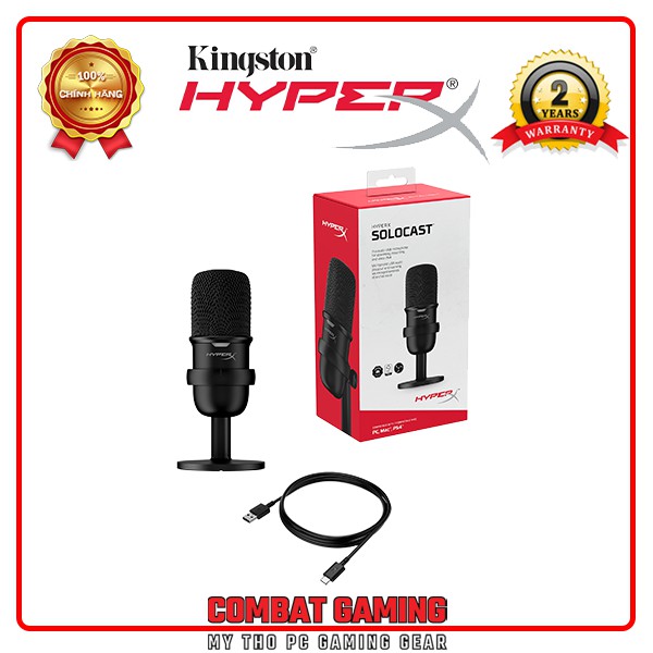 [Mã ELHACE giảm 4% đơn 300K] Micro Thu âm KINGSTON HYPERX SOLOCAST - STANDALONE