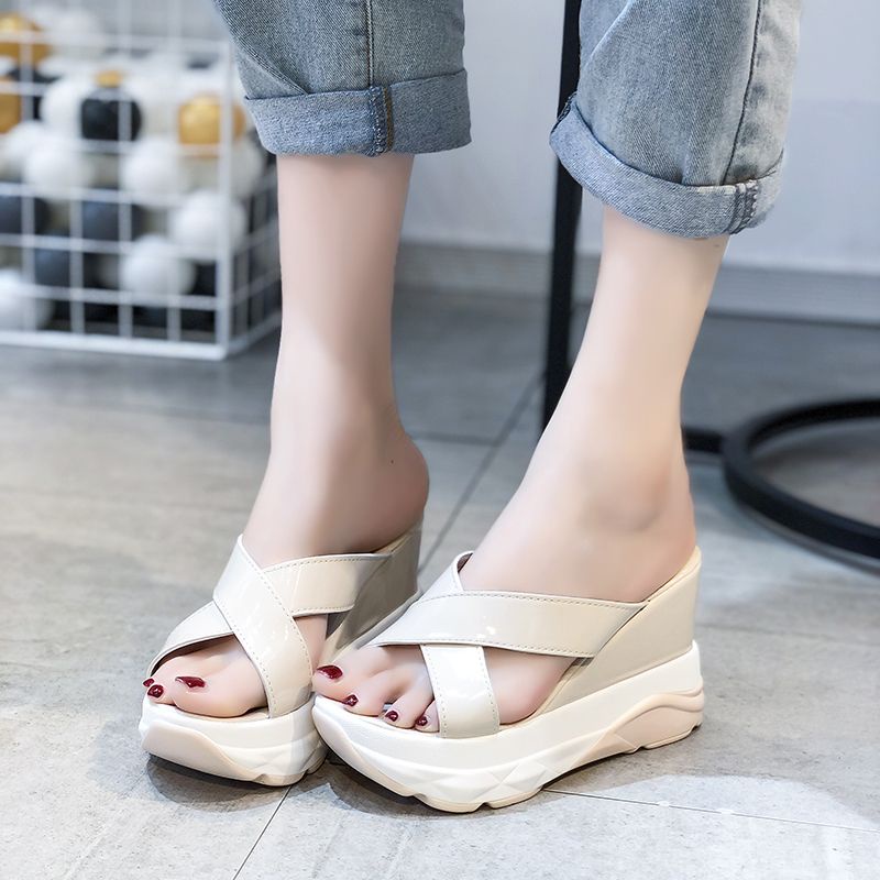 Dép Cao Gót Đế Xuồng Thiết Kế Trẻ Trung Hợp Thời Trang Hè Cho Bạn Gái