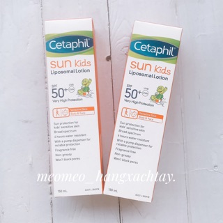 Kem chống nắng cho bé Cetaphil SPF 50+ 150ml Úc