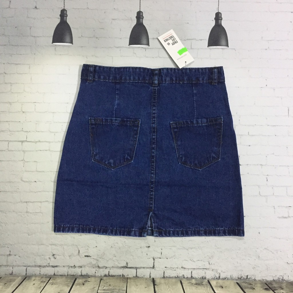 [Mã FAMAYWA giảm 10K đơn 50K] Chân Váy Jeans Chữ A Công Sở Thời Trang OHS4001-2 | BigBuy360 - bigbuy360.vn