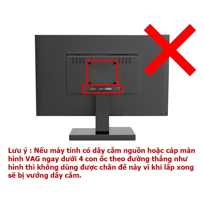 Giá đỡ màn hình để bàn cho máy tính, tivi từ 14 đến 27 inch