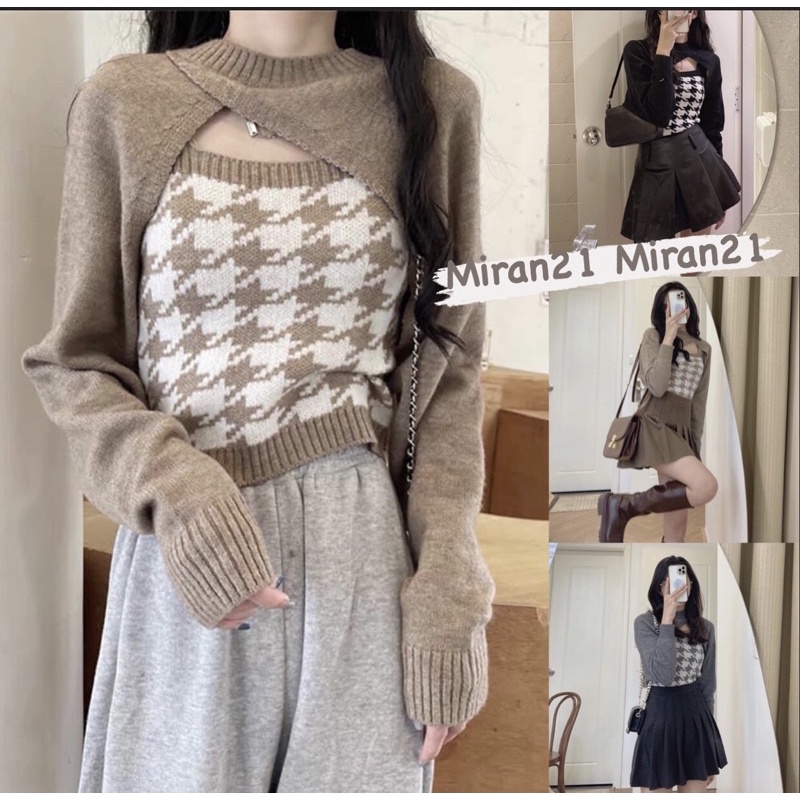 Set Áo Mix Áo Hai Dây