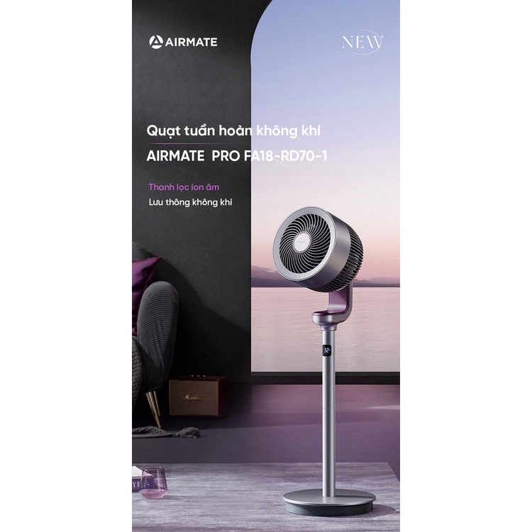 Quạt tuần hoàn Airmate Pro 2022