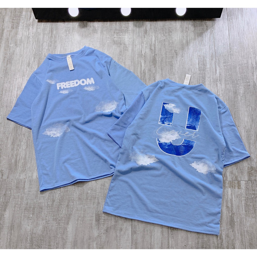 Freedom Sky T-Shirt Blue Color