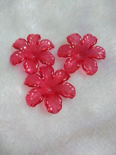 100g Đế đúc, hoa pha lê 6 cánh