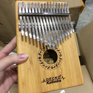 Đàn kalimba gecko 17 phím gỗ trúc k17ba