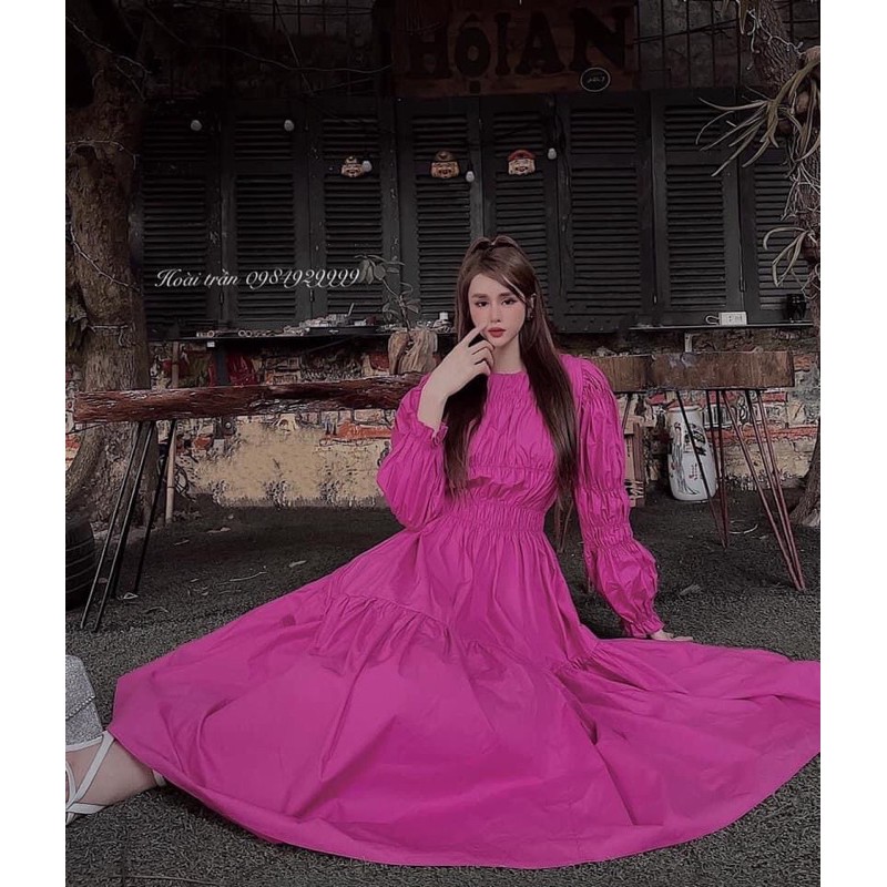 Đầm Maxi Nhún Siêu Sang