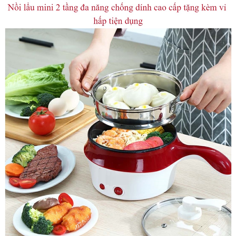 [HCM][LOẠI TỐT] CA MÌ CHỐNG DÍNH CHIÊN XÀO HẤP NẤU CƠM ĐỀU ĐƯỢC TẶNG XỬNG HẤP TIỆN LỢI - CA MÌ LUỘC TRỨNG SIÊU TỐC