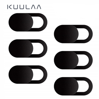 Miếng trượt che camera KUULAA bằng nhựa có nam châm bảo vệ quyền riêng tư cho IPhone Laptop PC IPad má thumbnail