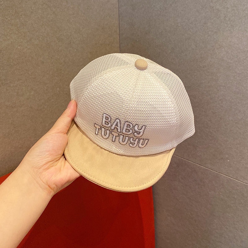 Mũ Lưỡi Trai Chống Nắng Phối Lưới Thoáng Khí Thời Trang Mùa Hè Cho Bé