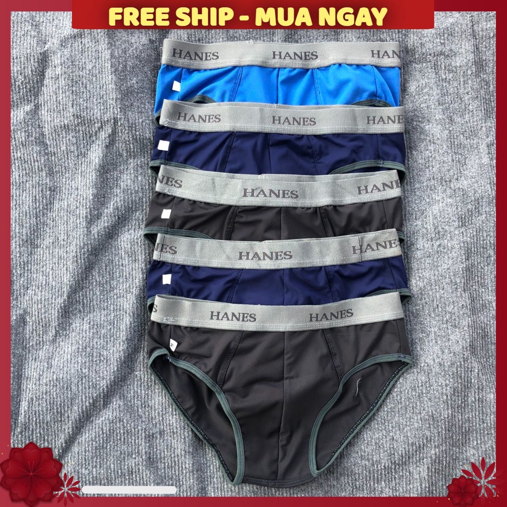 Combo 5 quần sịp quần lót tam giác nam 100%cotton An Phú mềm mịn co giãn