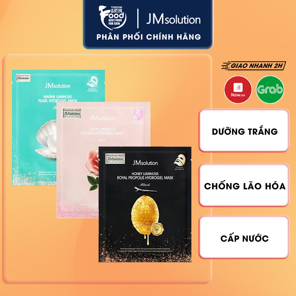 Mặt Nạ Thạch Dưỡng Da Toàn Diện Jmsolution Hydrogel Mask30g