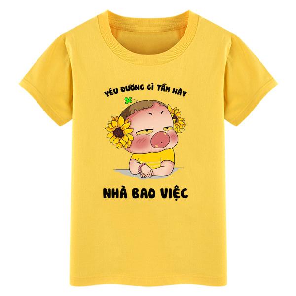 Áo thun in chữ và hình QUỲNH AKA siêu bựa thời trang TaLaMia mã S100