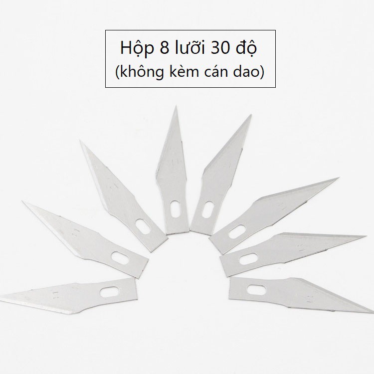 Dao cắt washi tape, gọt mô hình kèm 6 lưỡi dao tiện dụng