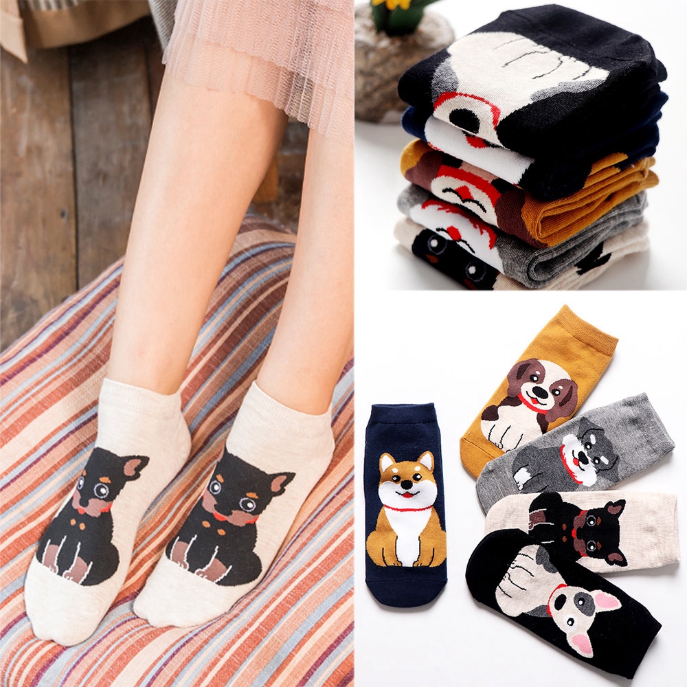 Casual Kawaii Women Funny Art Ankle Socks