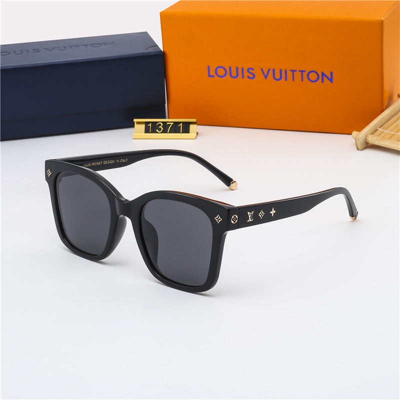 Kính Mát Phân Cực Hiệu LV Kèm Hộp Đựng Dành Cho Nam Và Nữ