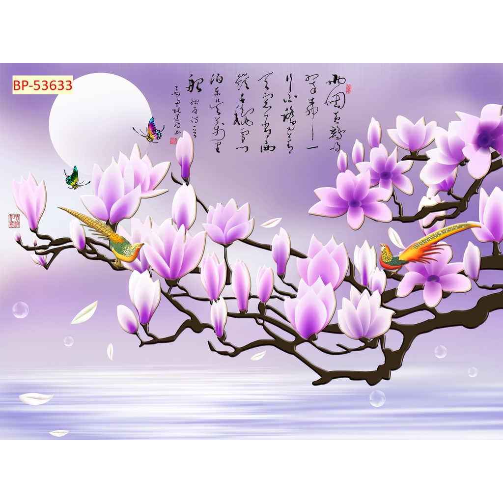 Tranh 3D INDOCHINE vải lụa 3d cao cấp bán chạy nhất hiện nay