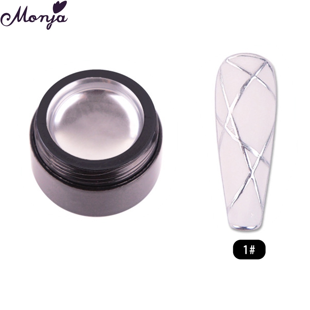 Lọ Gel Sơn Móng Tay Monja 8 Kiểu Sáng Tạo Đẹp Mắt