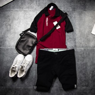 Áo polo tay raglan MNG