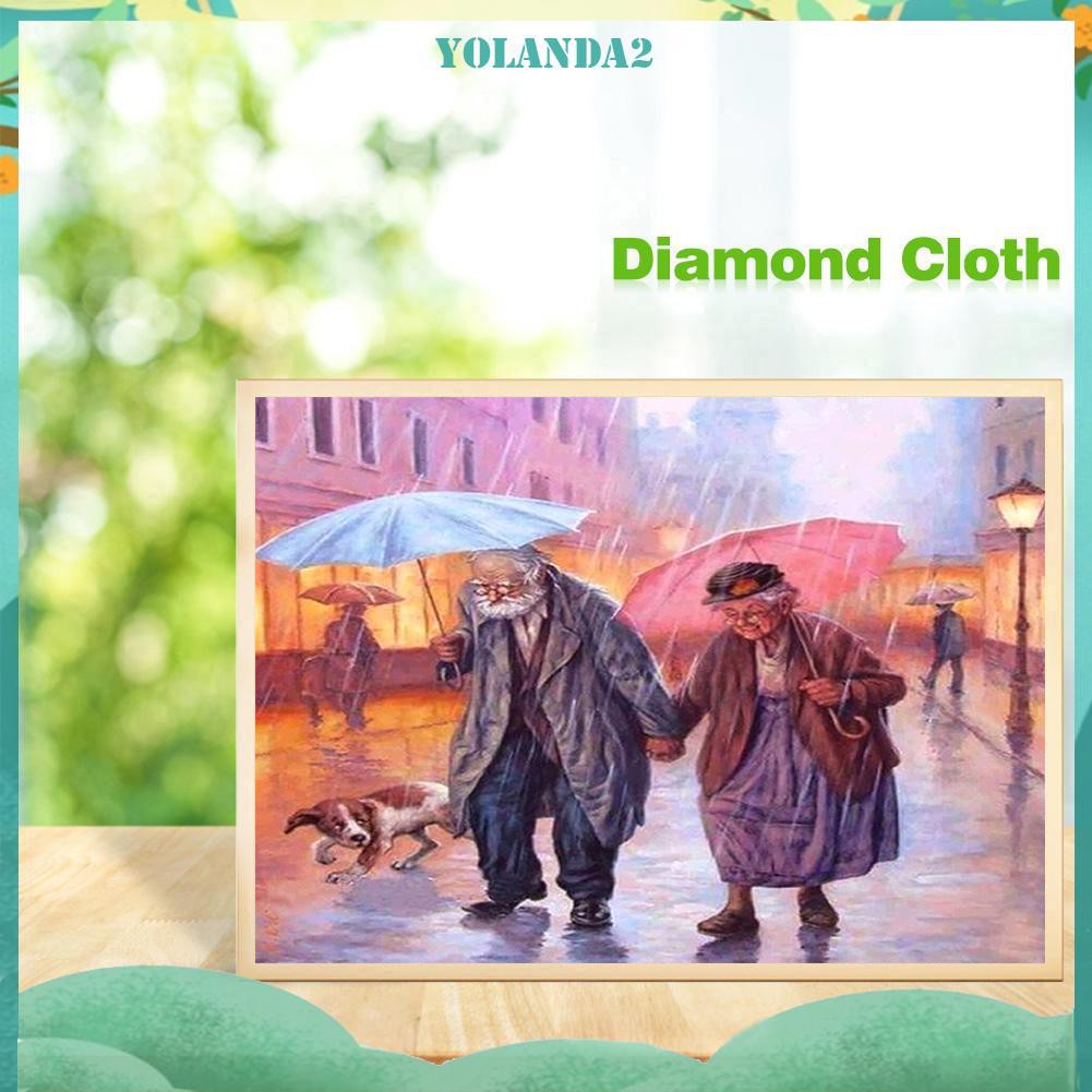 Bộ Tranh Đính Trang Trí Hình Cặp Đôi Cổ Điển 5d Diy