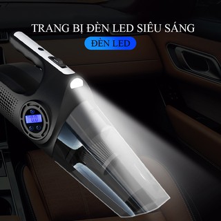 Máy hút bụi cầm tay đa năng, sử dụng cho gia đình, trên xe oto, lực hút khỏe, bơm hơi... an toàn tiện lợi
