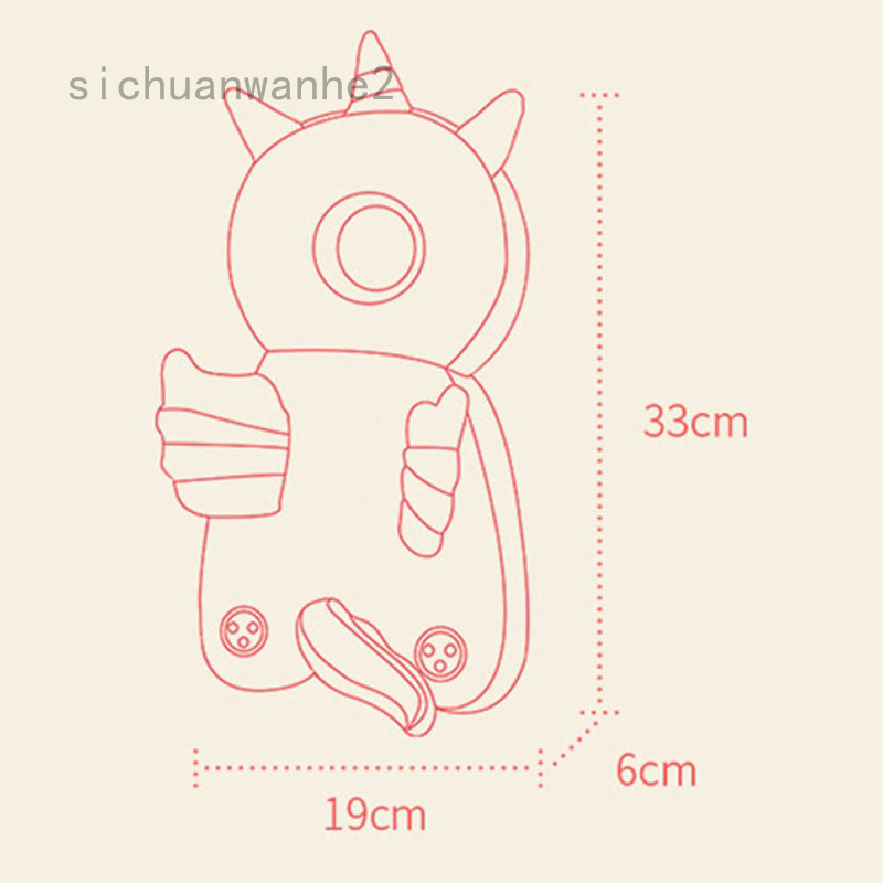 Sichuanwanhe2  Gối đệm bảo vệ đầu cho bé học hỏi mới tập đi