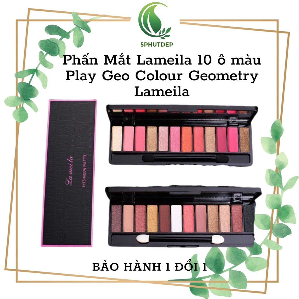 Phấn mắt Lameila play color eyes cherry blossom