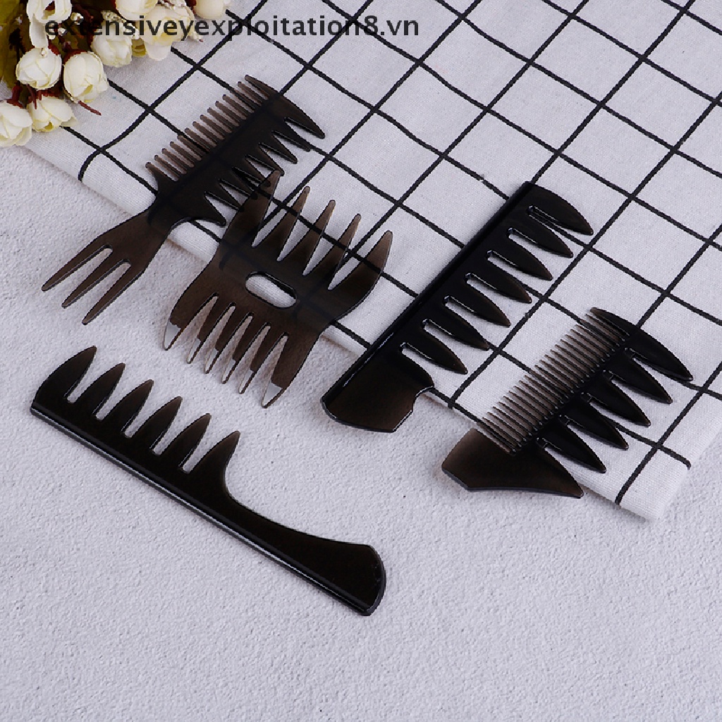 Lược Chải Tóc Răng Thưa Tạo Kiểu Tóc Cho Nam Giới