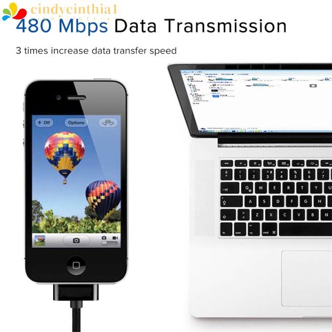 Dây Cáp Sạc Usb 1m Cho Iphone 4 4s Và Ipad 2 3