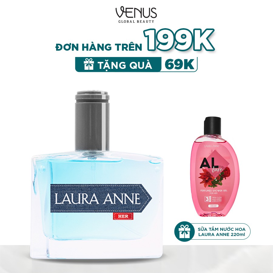 Nước hoa nữ Laura Anne Blue 50ml chính hãng