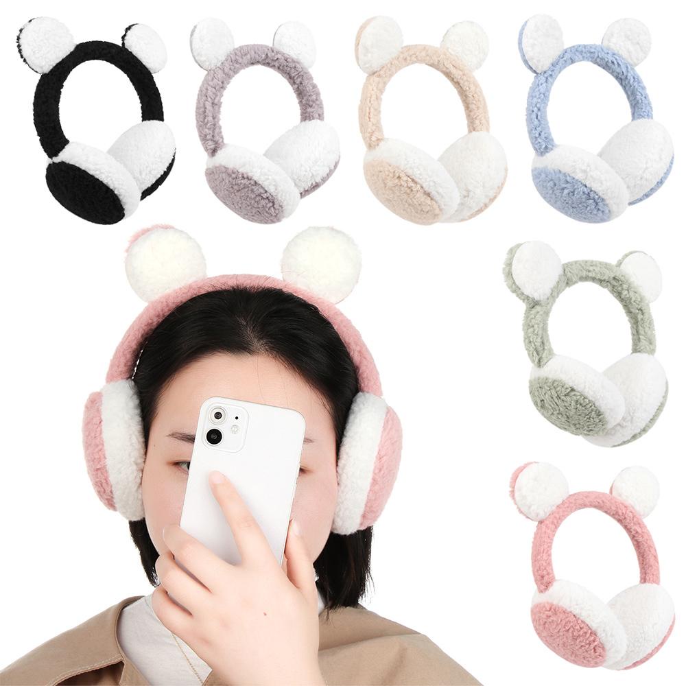 Chụp Tai Giữ Ấm Chống Gió Chất Liệu Lông Nhung BORAG Dành Cho Nữ