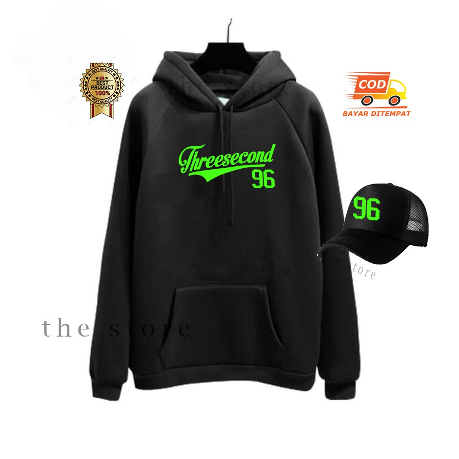 Áo Khoác Hoodie 96 Log Highlight / Hoodie Free Hat Cho Nam Nữ