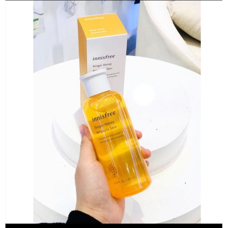 Toner Innisfree Mật Ong Ginger Honey Ampoule Skin