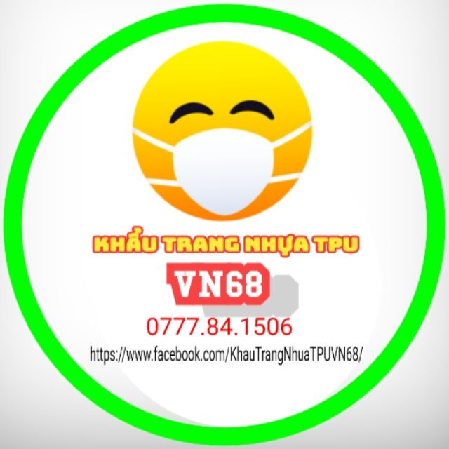 Khẩu Trang Trong Suốt TPU VN68