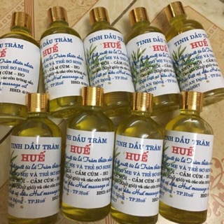 Combo khach si 10 tinh dầu tràm