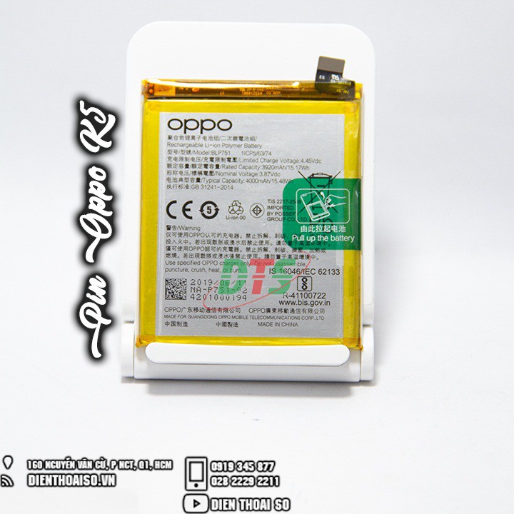 Pin oppo k5