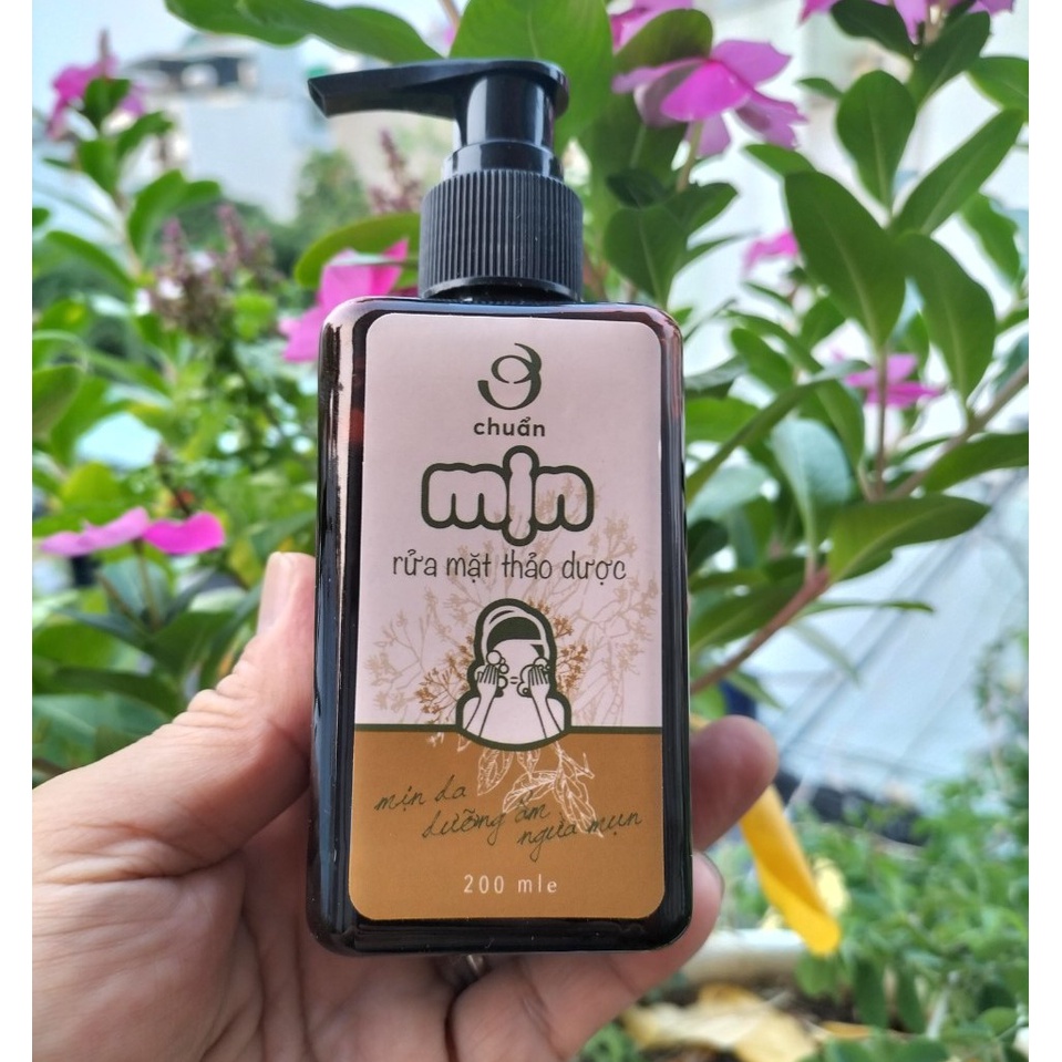 MỊN- Sữa rửa mặt thảo dược AN THÁI HƯNG  Làm sáng, mịn, giữ ẩm cho da, ngăn ngừa mụn