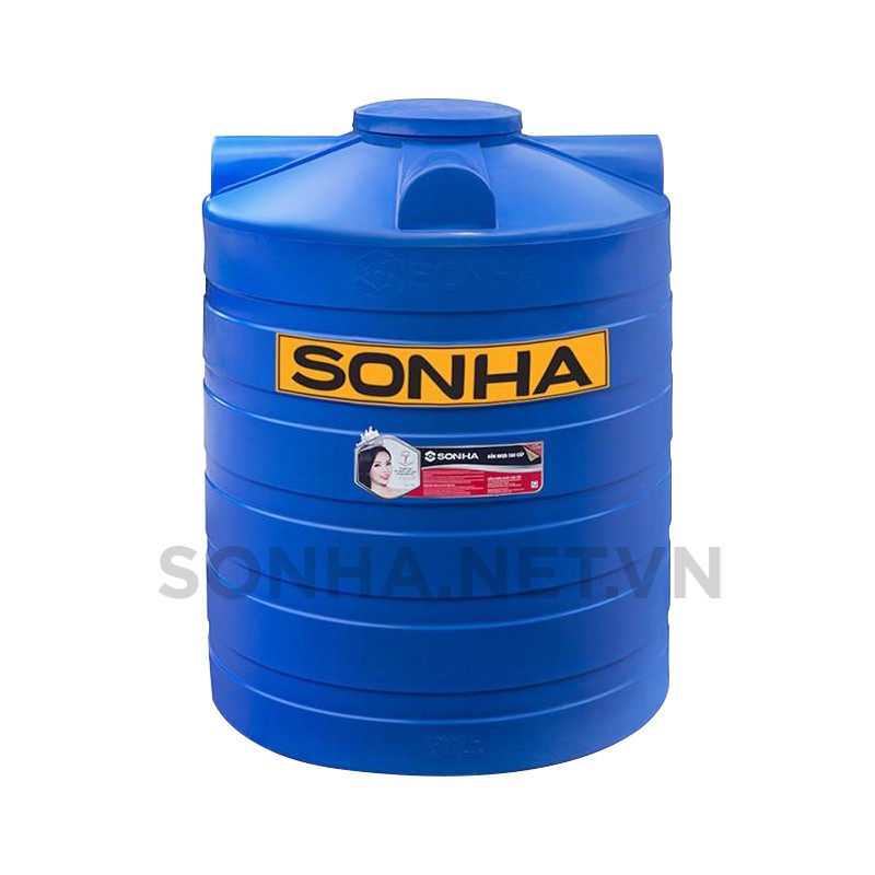 Bồn nước Nhựa Sơn Hà 500L....1500 L đứng ✅Miễn phí vận chuyển nội thành   ✅Không chuyển ngoại tình